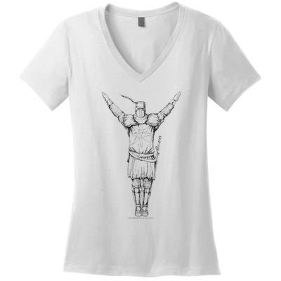 Dark Souls Women's V-Neck T-Shirt