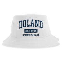 Doland South Dakota Sd Vintage Athletic Sports Sustainable Bucket Hat