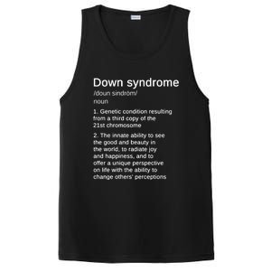 Down Syndrome Definition Awareness Month PosiCharge Competitor Tank