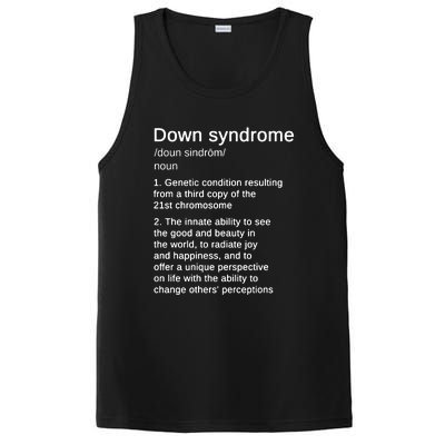 Down Syndrome Definition Awareness Month PosiCharge Competitor Tank