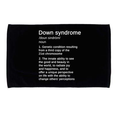 Down Syndrome Definition Awareness Month Microfiber Hand Towel