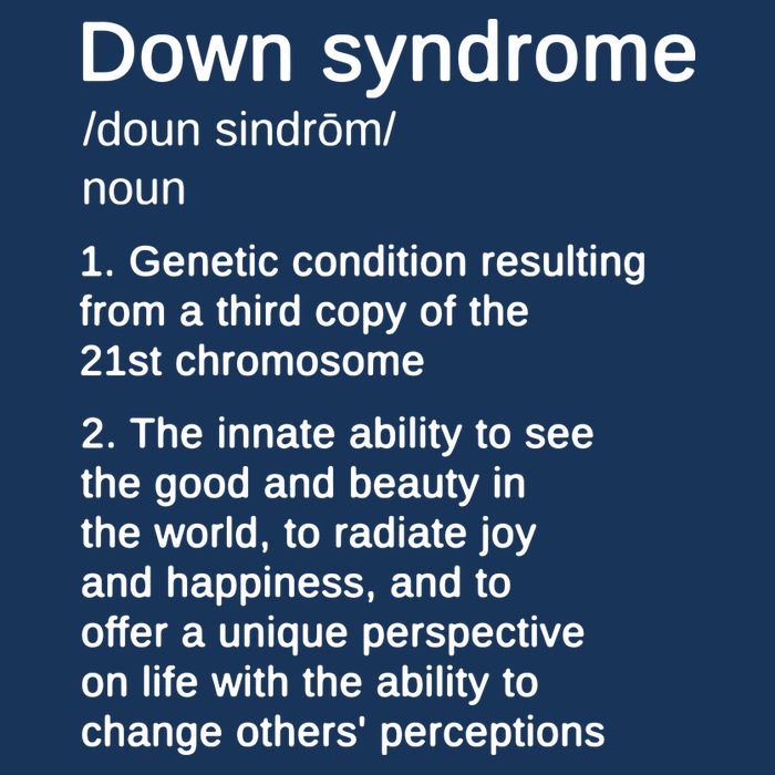 Down Syndrome Definition Awareness Month Cool Comfort Performance Bucket Hat