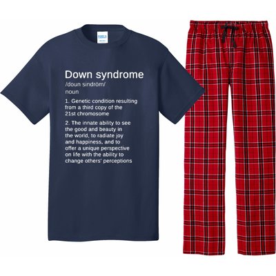 Down Syndrome Definition Awareness Month Pajama Set