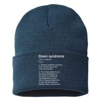 Down Syndrome Definition Awareness Month Sustainable Knit Beanie