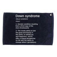 Down Syndrome Definition Awareness Month Grommeted Golf Towel