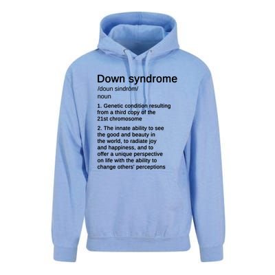 Down Syndrome Definition Awareness Month Unisex Surf Hoodie