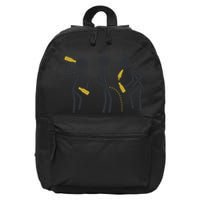 Drunk Stickfigers 16 in Basic Backpack
