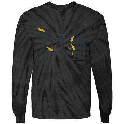 Drunk Stickfigers Tie-Dye Long Sleeve Shirt