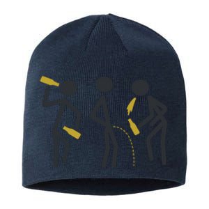 Drunk Stickfigers Sustainable Beanie