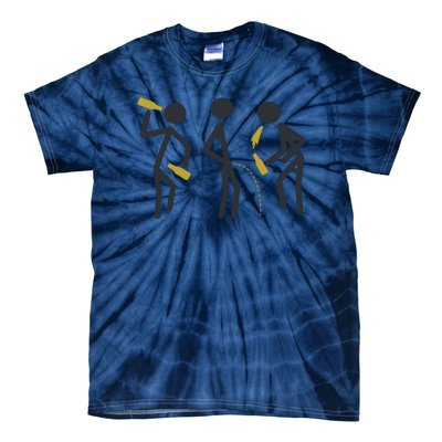 Drunk Stickfigers Tie-Dye T-Shirt