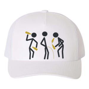 Drunk Stickfigers Yupoong Adult 5-Panel Trucker Hat