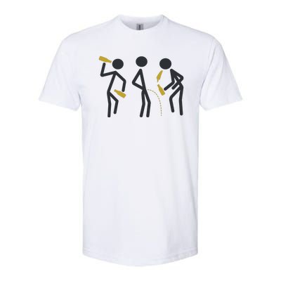 Drunk Stickfigers Softstyle CVC T-Shirt