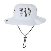 Drunk Stickfigers Legacy Cool Fit Booney Bucket Hat