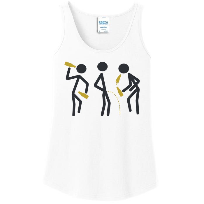 Drunk Stickfigers Ladies Essential Tank