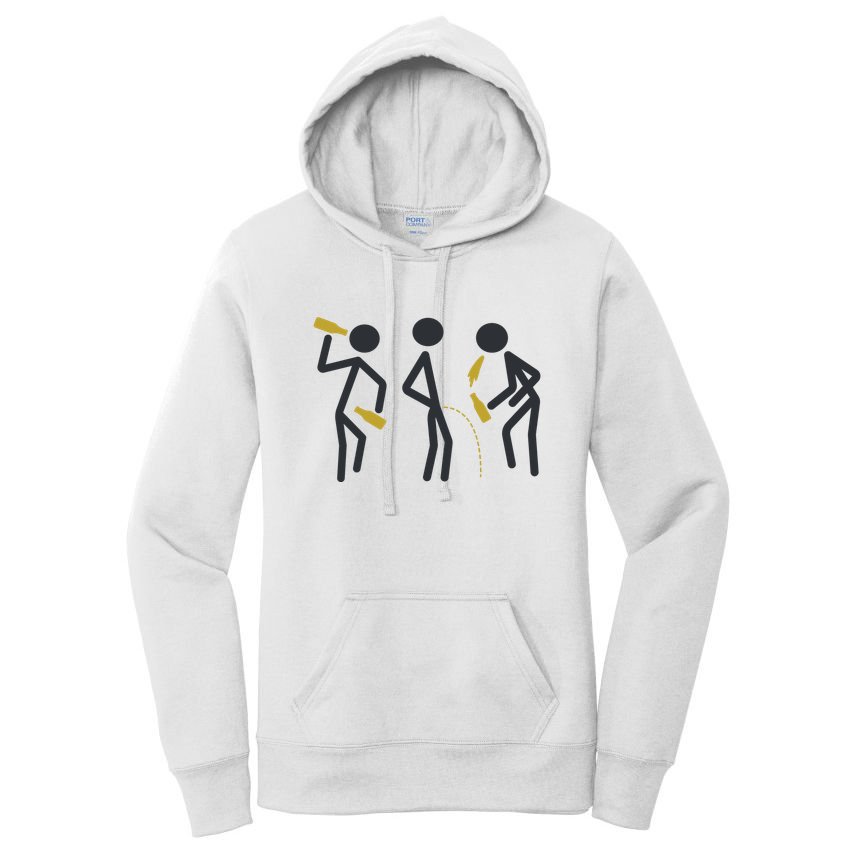 Drunk Stickfigers Women's Pullover Hoodie