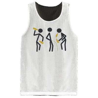 Drunk Stickfigers Mesh Reversible Basketball Jersey Tank