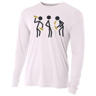 Drunk Stickfigers Cooling Performance Long Sleeve Crew