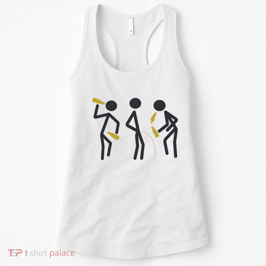 Drunk Stickfigers Womens Tank Top