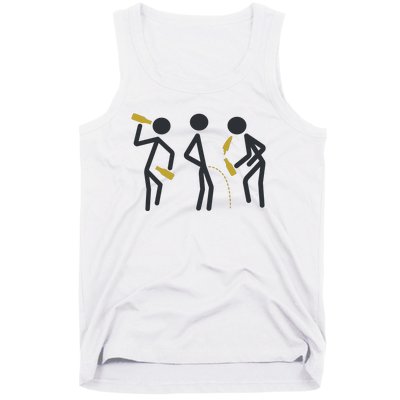 Drunk Stickfigers Tank Top