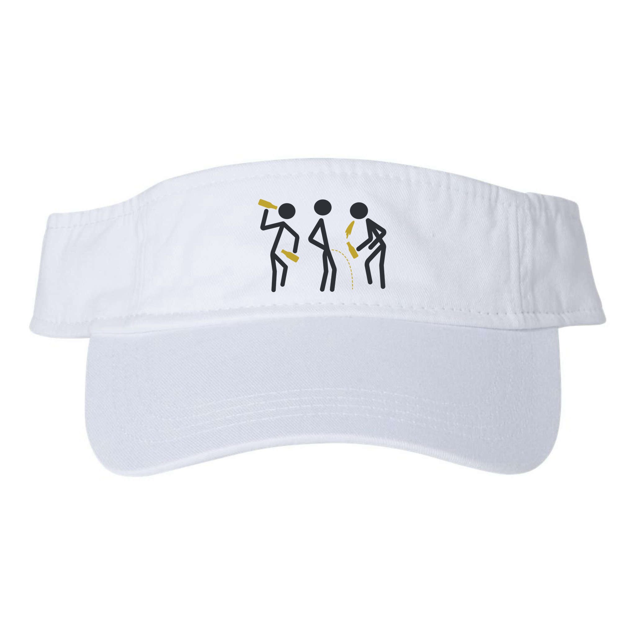 Drunk Stickfigers Visor