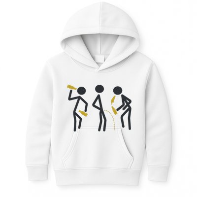 Drunk Stickfigers Kids Hoodie