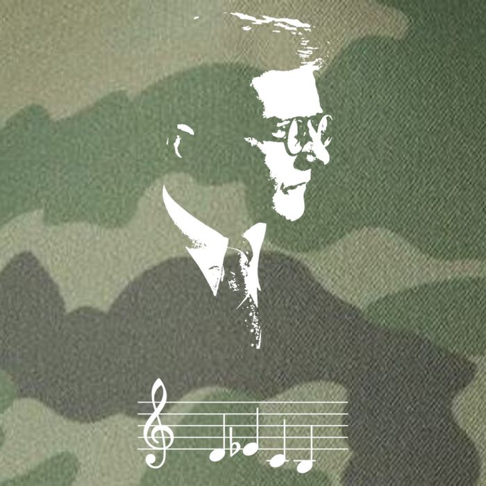 Dmitri Shostakovich Dsch Motif Musical Notes Legacy Tie Dye Trucker Hat