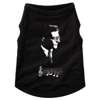 Dmitri Shostakovich Dsch Motif Musical Notes Doggie Tank