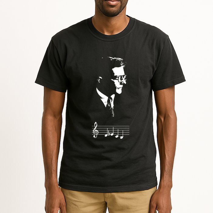 Dmitri Shostakovich Dsch Motif Musical Notes Tall T-Shirt