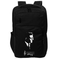 Dmitri Shostakovich Dsch Motif Musical Notes Impact Tech Backpack