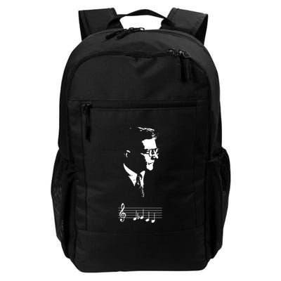 Dmitri Shostakovich Dsch Motif Musical Notes Backpack