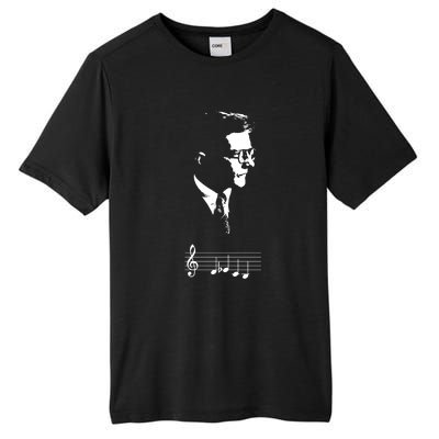 Dmitri Shostakovich Dsch Motif Musical Notes Tall Fusion ChromaSoft Performance T-Shirt