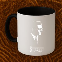 Dmitri Shostakovich Dsch Motif Musical Notes Mug