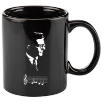 Dmitri Shostakovich Dsch Motif Musical Notes 11oz C Handle Ceramic Mug
