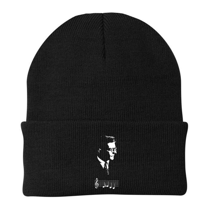 Dmitri Shostakovich Dsch Motif Musical Notes Beanie