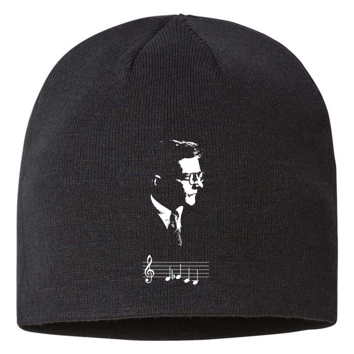 Dmitri Shostakovich Dsch Motif Musical Notes Sustainable Beanie