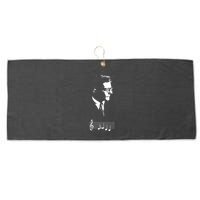 Dmitri Shostakovich Dsch Motif Musical Notes Large Microfiber Waffle Golf Towel