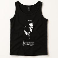 Dmitri Shostakovich Dsch Motif Musical Notes Tank Top