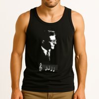 Dmitri Shostakovich Dsch Motif Musical Notes Tank Top