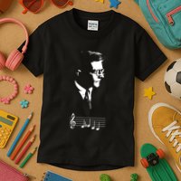 Dmitri Shostakovich Dsch Motif Musical Notes Kids T-Shirt
