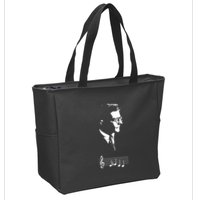 Dmitri Shostakovich Dsch Motif Musical Notes Zip Tote Bag