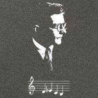 Dmitri Shostakovich Dsch Motif Musical Notes Cotton Canvas Backpack