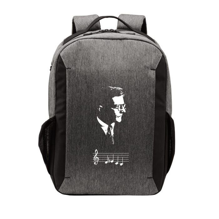 Dmitri Shostakovich Dsch Motif Musical Notes Vector Backpack