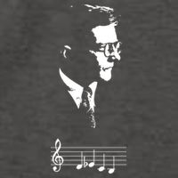 Dmitri Shostakovich Dsch Motif Musical Notes Vector Backpack