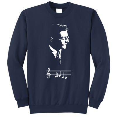 Dmitri Shostakovich Dsch Motif Musical Notes Sweatshirt