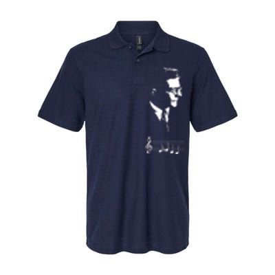 Dmitri Shostakovich Dsch Motif Musical Notes Softstyle Adult Sport Polo