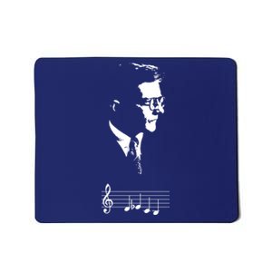 Dmitri Shostakovich Dsch Motif Musical Notes Mousepad