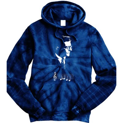 Dmitri Shostakovich Dsch Motif Musical Notes Tie Dye Hoodie