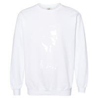 Dmitri Shostakovich Dsch Motif Musical Notes Garment-Dyed Sweatshirt