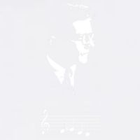 Dmitri Shostakovich Dsch Motif Musical Notes Garment-Dyed Sweatshirt