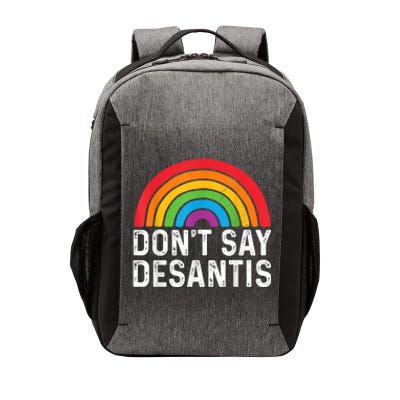 Dont Say DeSantis Rainbow Say Gay Vector Backpack